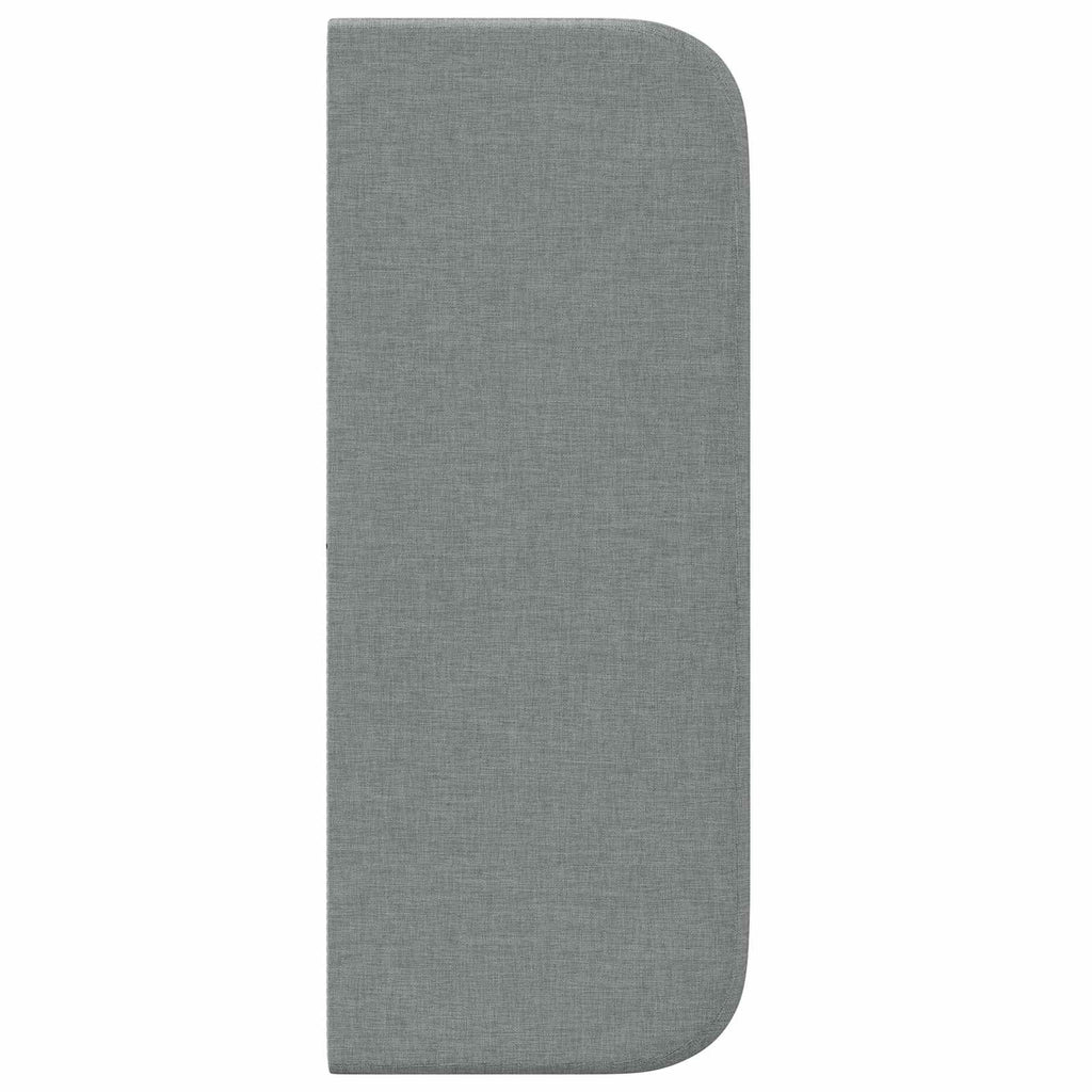 Oreja de cabecero con cabecera Gris 40,5 x 40,5 x 4 cm tela