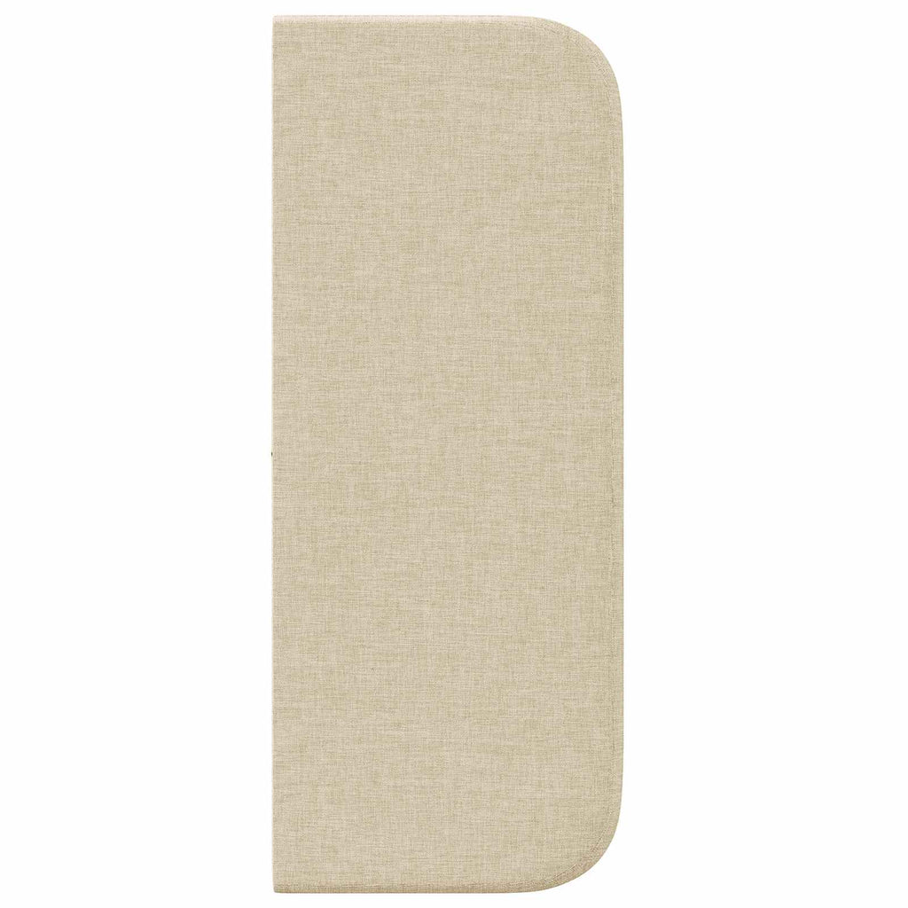 Oreja de cabecero Crema 40,5 x 40,5 x 4 cm tela