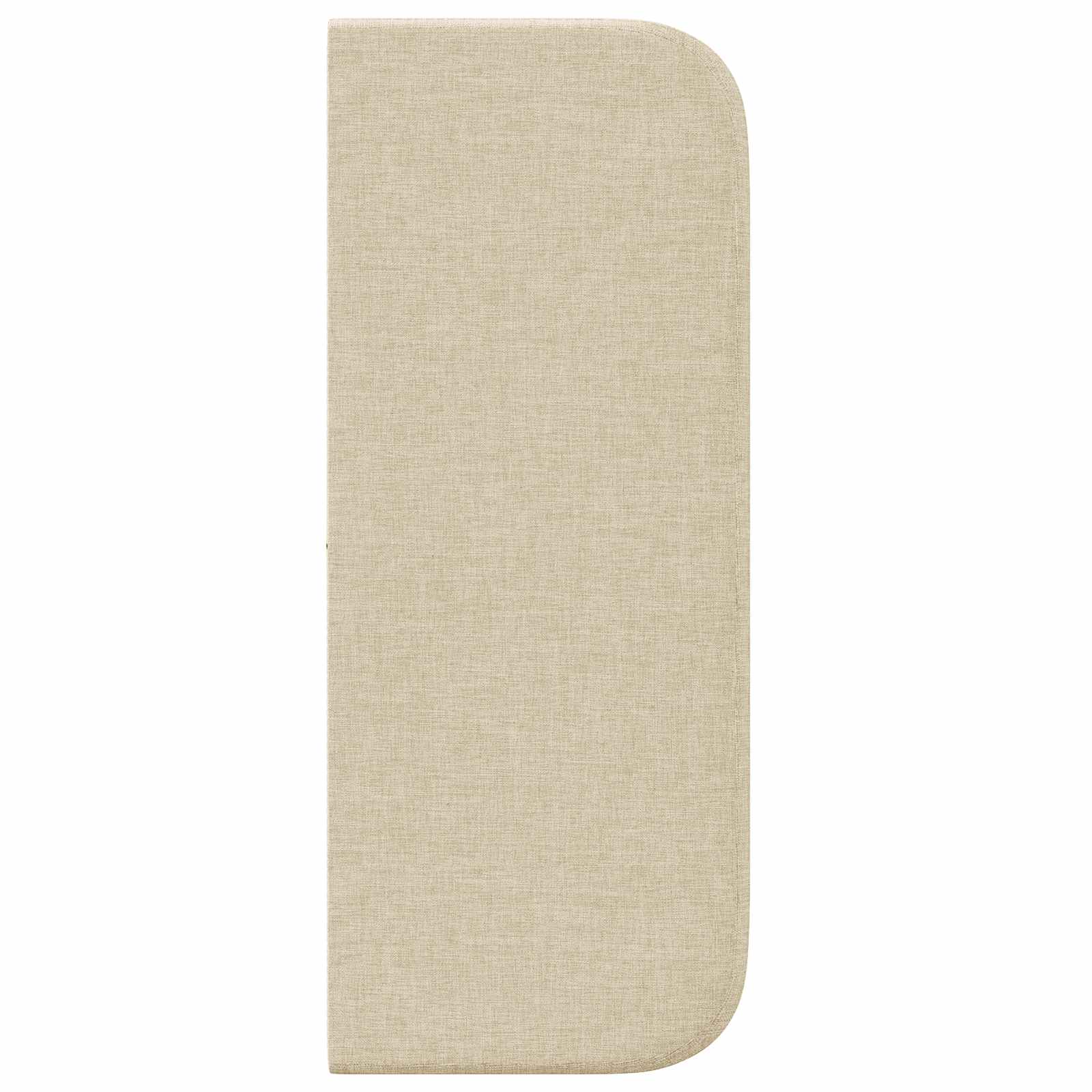Oreja de cabecero Crema 40,5 x 40,5 x 4 cm tela