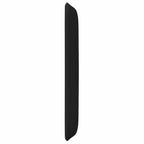 Oreja de cabecero Negro 40,5 x 40,5 x 4 cm PVC
