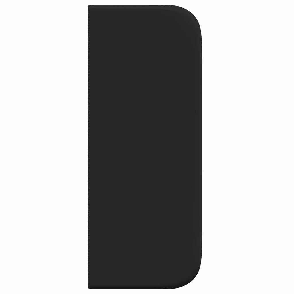 Oreja de cabecero Negro 40,5 x 40,5 x 4 cm PVC
