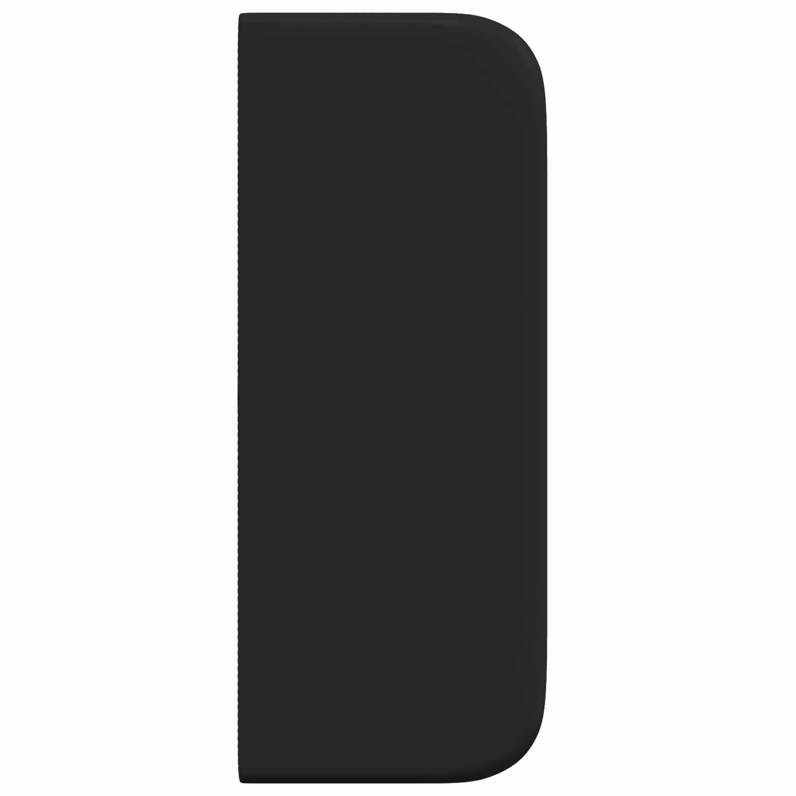 Oreja de cabecero Negro 40,5 x 40,5 x 4 cm PVC