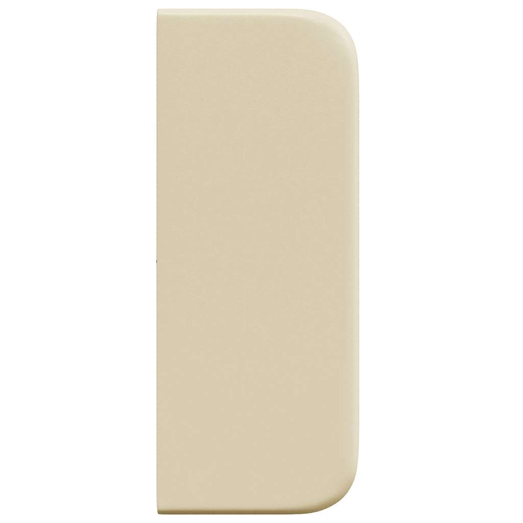 Oreja de cabecero Crema 40,5 x 40,5 x 4 cm PVC