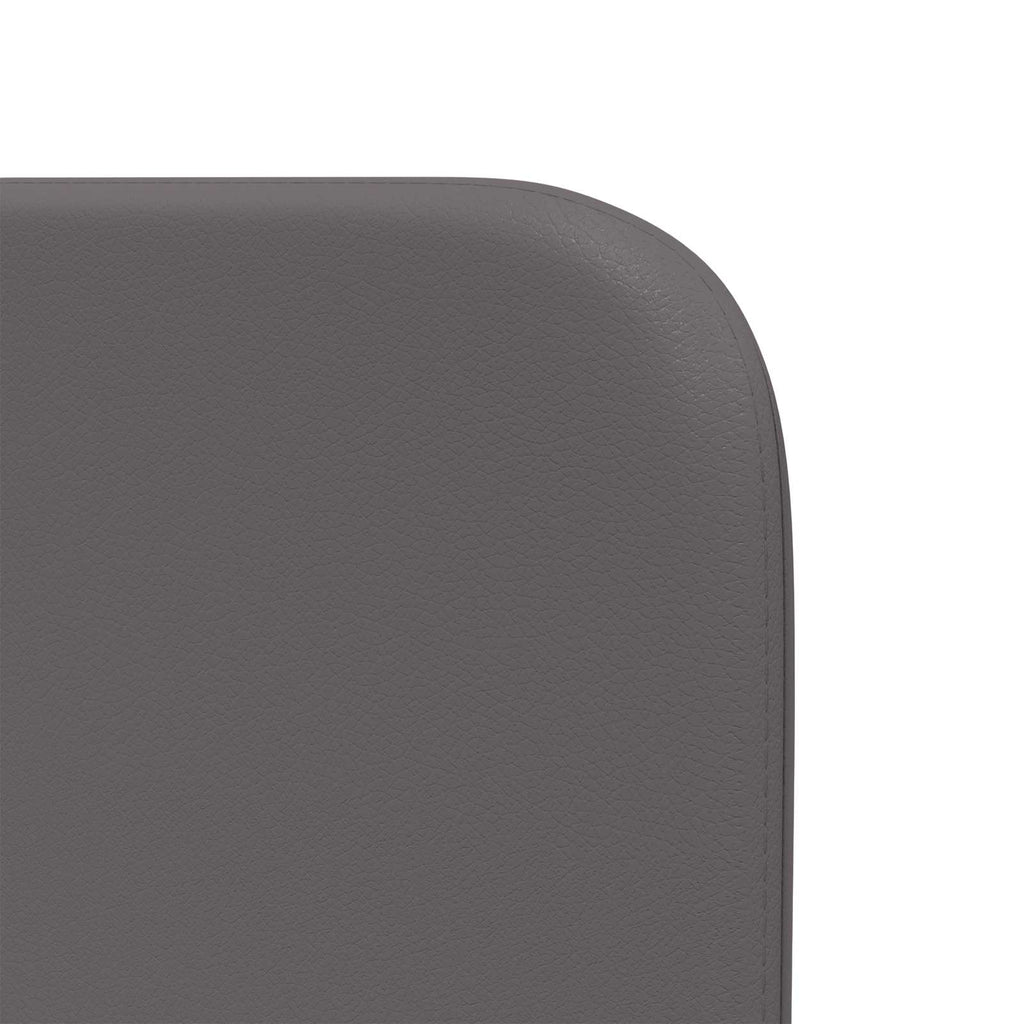 Oreja de cabecero 2 pcs Gris 40 x 16 x 5 cm