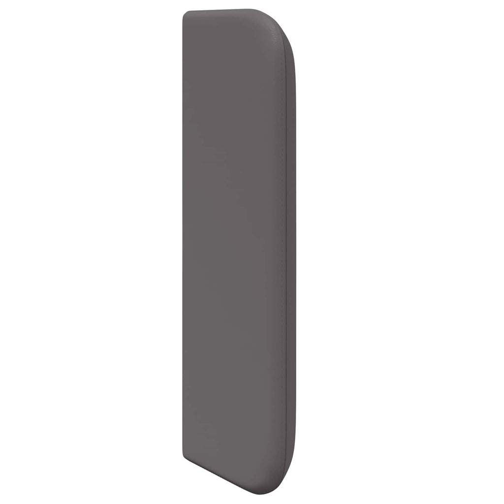 Oreja de cabecero 2 pcs Gris 40 x 16 x 5 cm