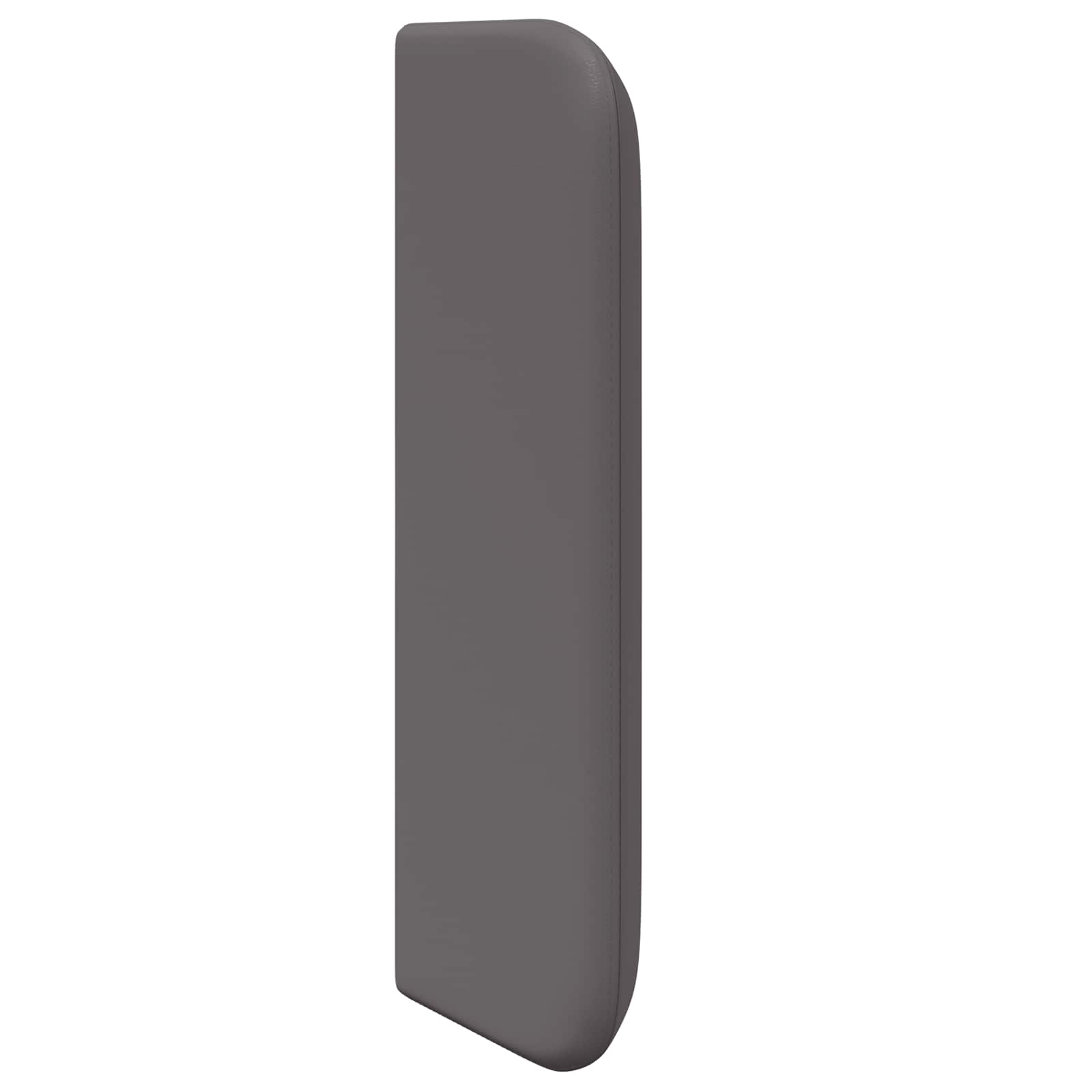 Oreja de cabecero 2 pcs Gris 40 x 16 x 5 cm