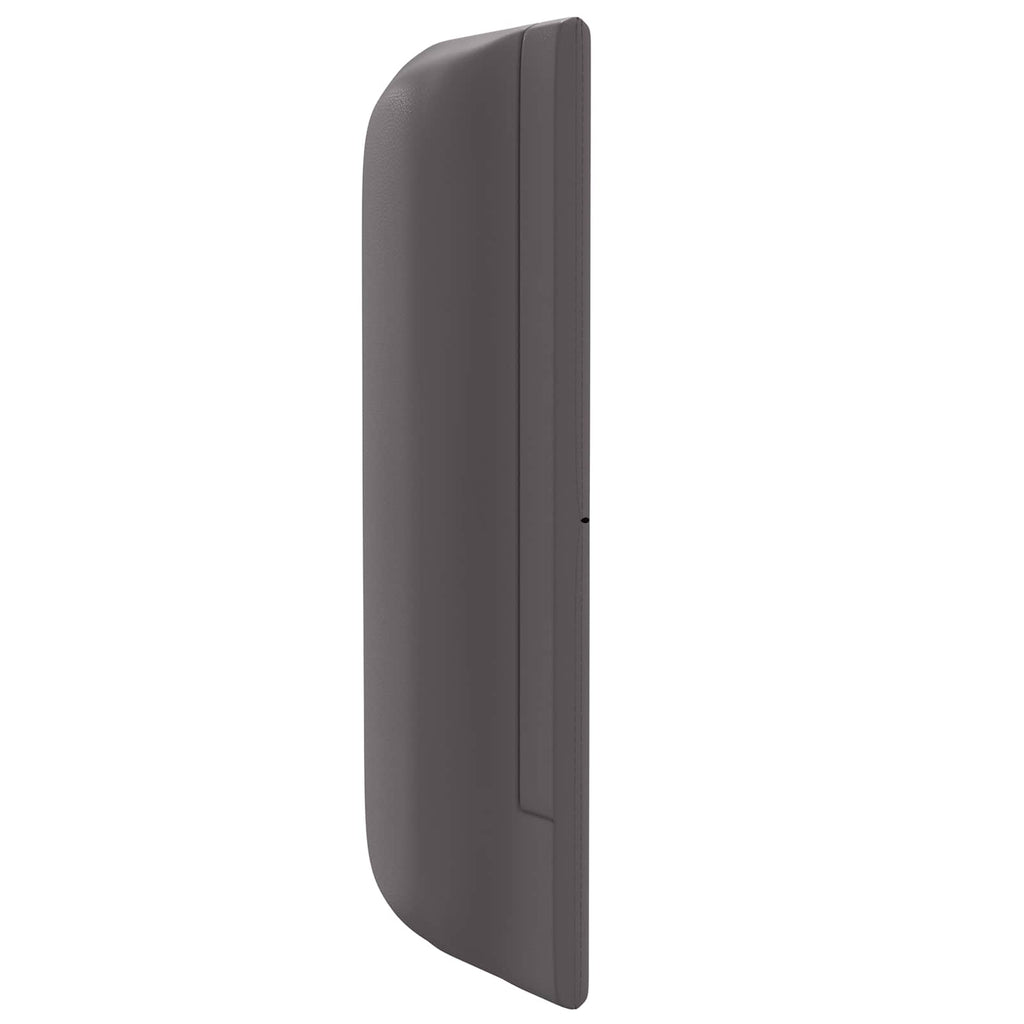 Oreja de cabecero 2 pcs Gris 40 x 16 x 5 cm