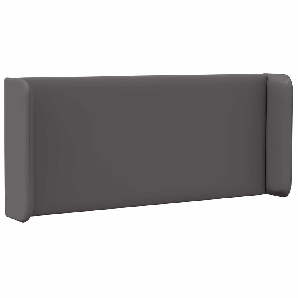 Oreja de cabecero 2 pcs Gris 40 x 16 x 5 cm