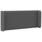Oreja de cabecero 2 pcs Gris 40 x 16 x 5 cm