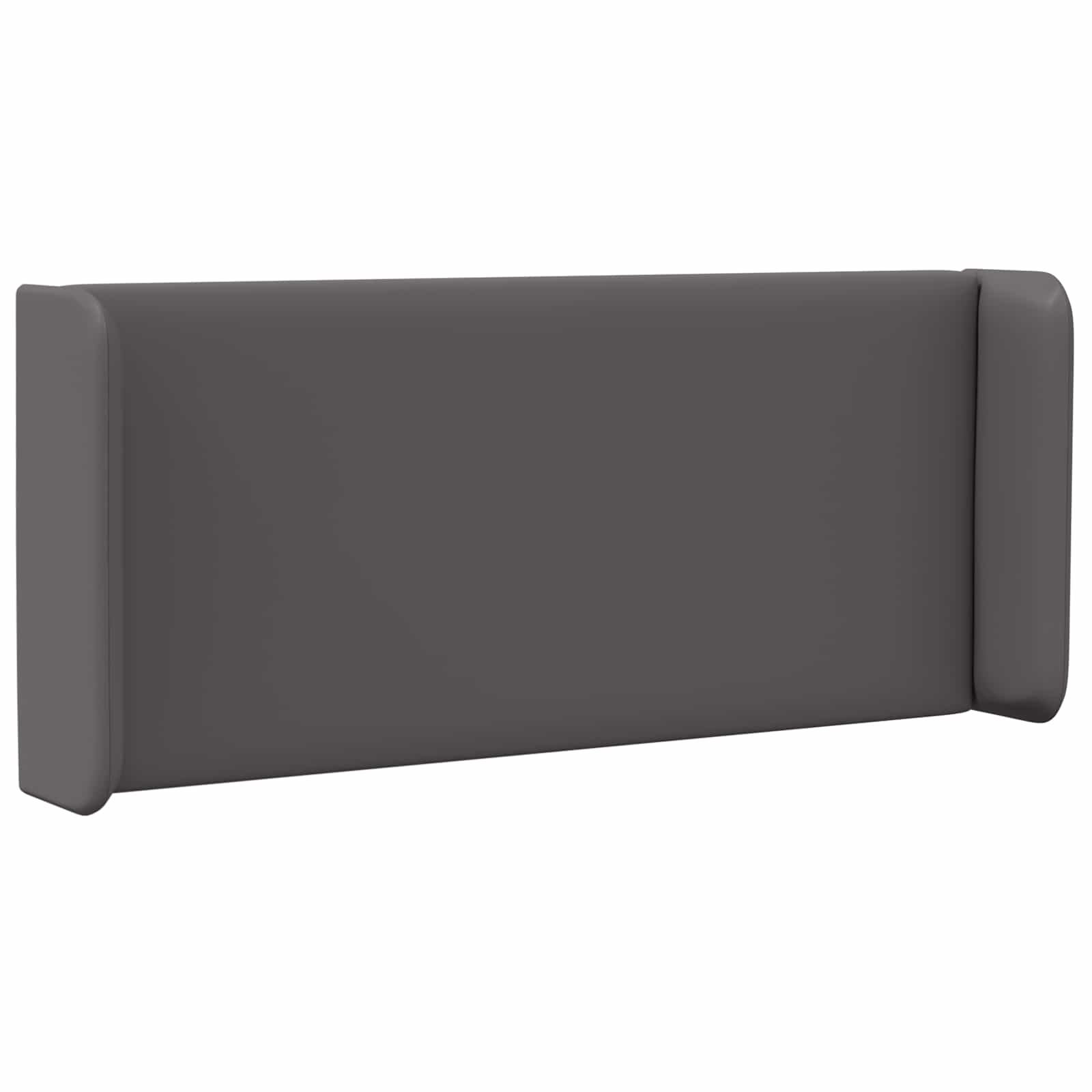 Oreja de cabecero 2 pcs Gris 40 x 16 x 5 cm