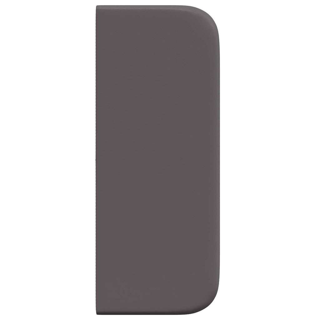 Oreja de cabecero 2 pcs Gris 40 x 16 x 5 cm