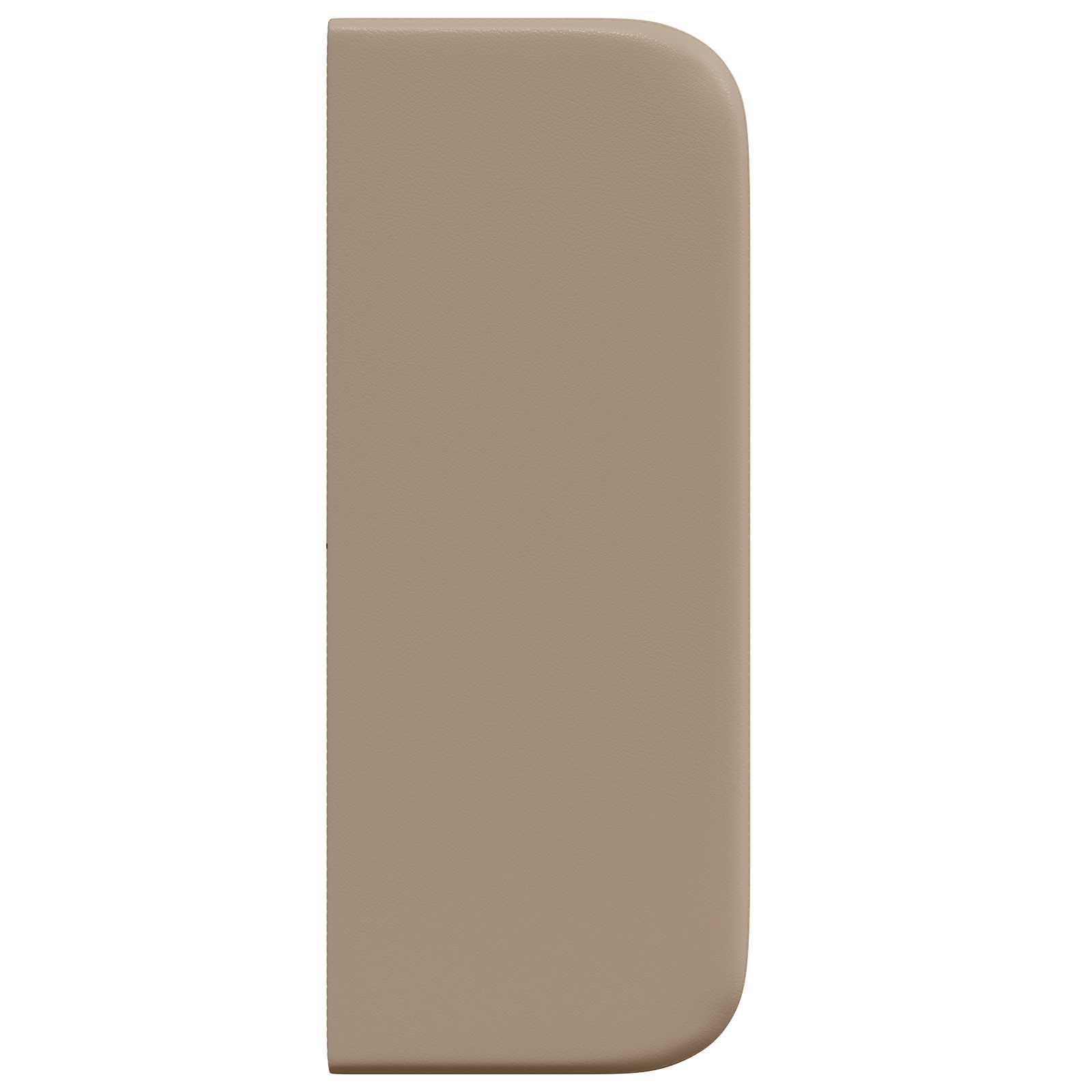 Oreja de cabecero Marrón 40,5 x 40,5 x 4 cm PVC