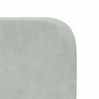 Oreja de cabecero Gris claro 40,5 x 40,5 x 4 cm Terciopelo