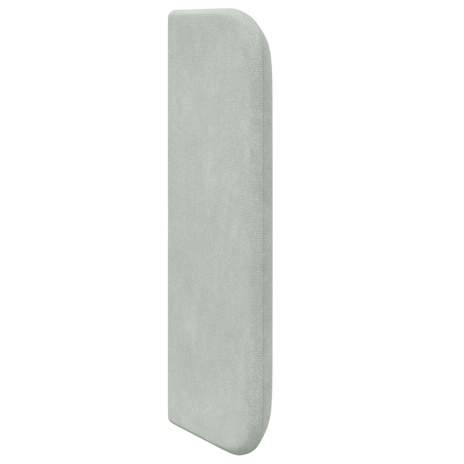 Oreja de cabecero Gris claro 40,5 x 40,5 x 4 cm Terciopelo