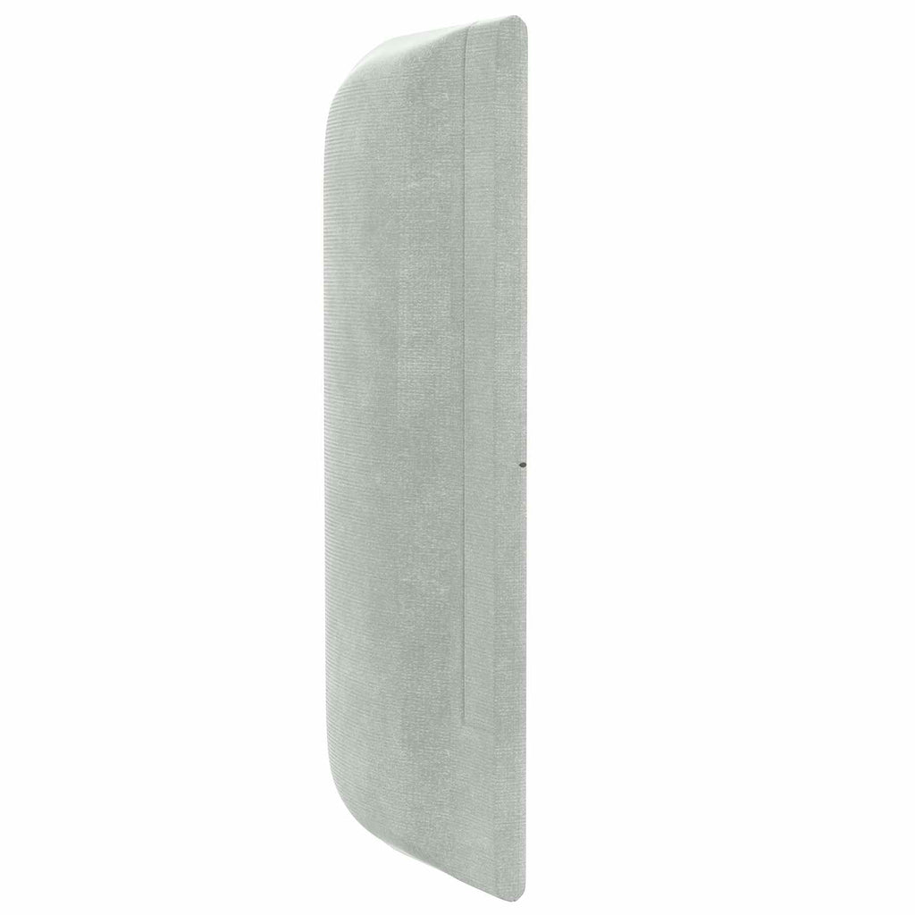 Oreja de cabecero Gris claro 40,5 x 40,5 x 4 cm Terciopelo