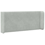 Oreja de cabecero Gris claro 40,5 x 40,5 x 4 cm Terciopelo