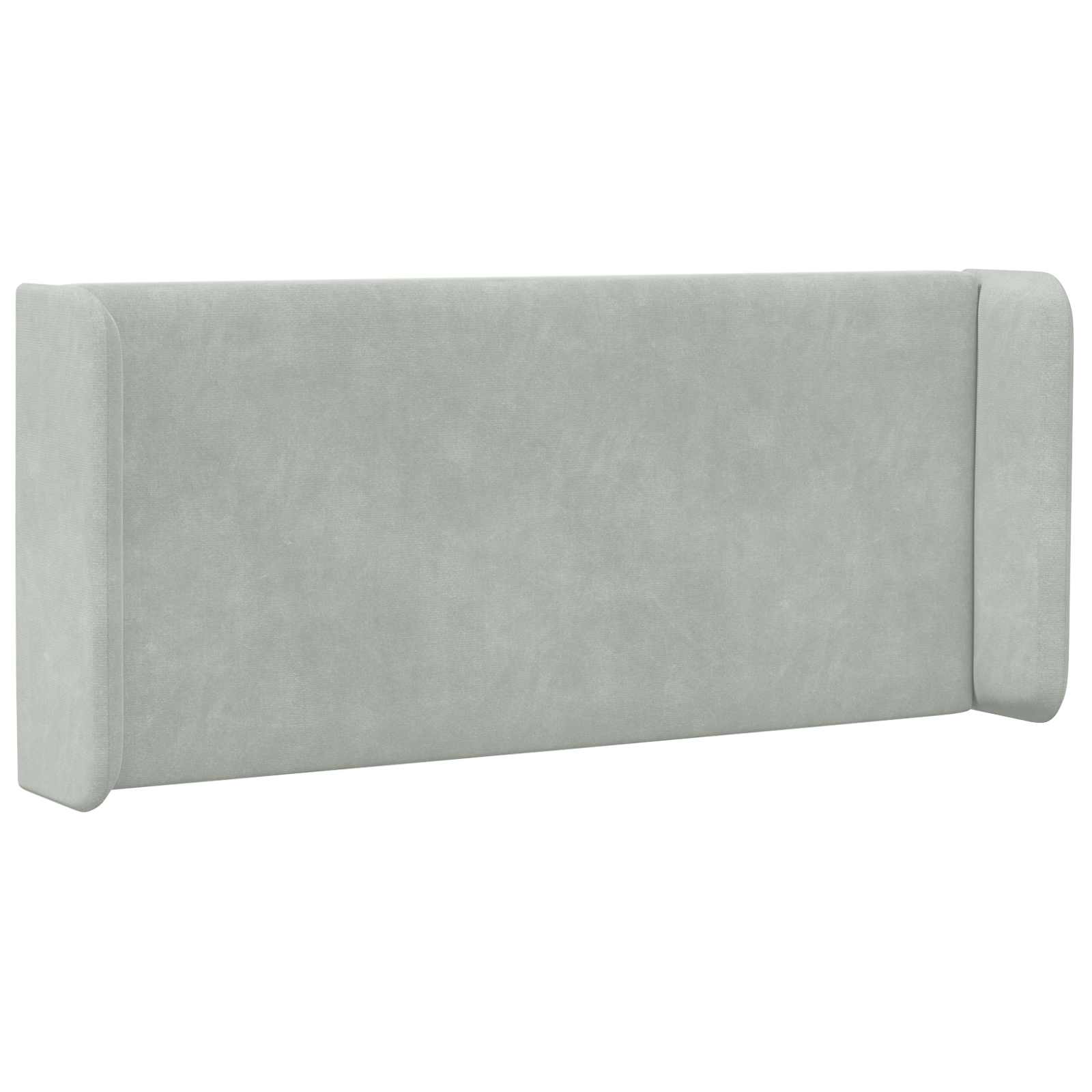 Oreja de cabecero Gris claro 40,5 x 40,5 x 4 cm Terciopelo