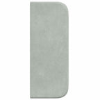 Oreja de cabecero Gris claro 40,5 x 40,5 x 4 cm Terciopelo