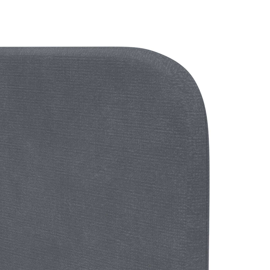 Oreja de cabecero Gris 40,5 x 40,5 x 4 cm Terciopelo