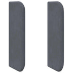 Oreja de cabecero Gris 40,5 x 40,5 x 4 cm Terciopelo