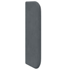Oreja de cabecero Gris 40,5 x 40,5 x 4 cm Terciopelo