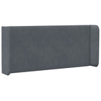 Oreja de cabecero Gris 40,5 x 40,5 x 4 cm Terciopelo