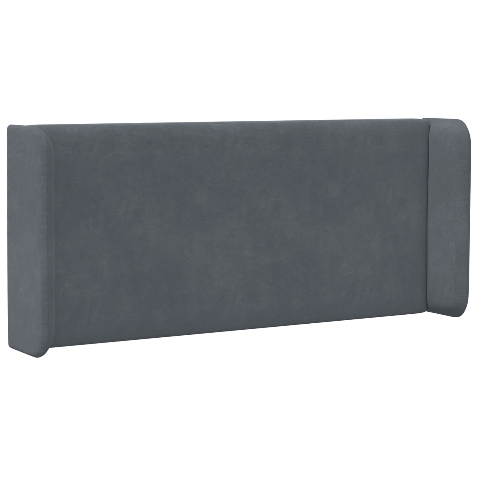 Oreja de cabecero Gris 40,5 x 40,5 x 4 cm Terciopelo