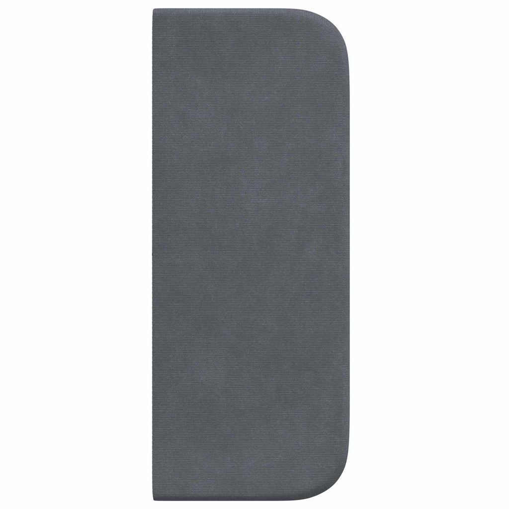 Oreja de cabecero Gris 40,5 x 40,5 x 4 cm Terciopelo
