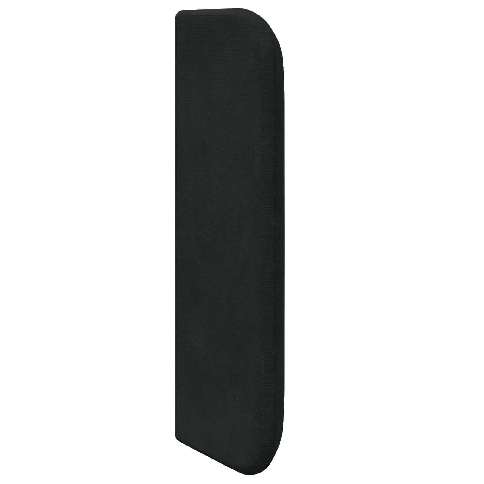 Oreja de cabecero Negro 40,5 x 40,5 x 4 cm Terciopelo