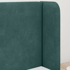 Oreja de cabecero Verde 40,5 x 40,5 x 4 cm Terciopelo