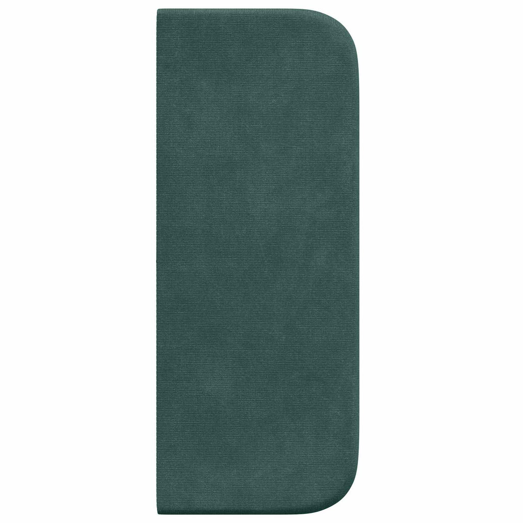 Oreja de cabecero Verde 40,5 x 40,5 x 4 cm Terciopelo