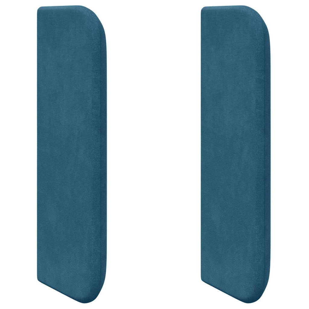 Oreja de cabecero Azul 40,5 x 40,5 x 4 cm Terciopelo