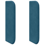 Oreja de cabecero Azul 40,5 x 40,5 x 4 cm Terciopelo