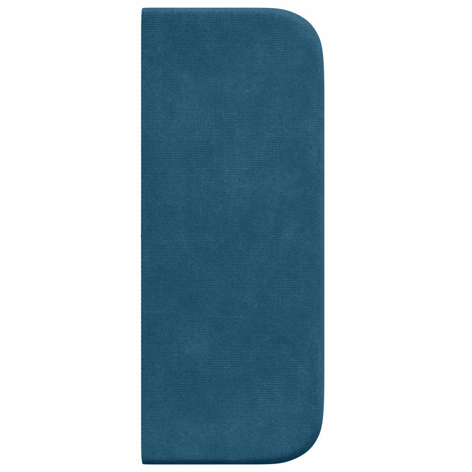 Oreja de cabecero Azul 40,5 x 40,5 x 4 cm Terciopelo