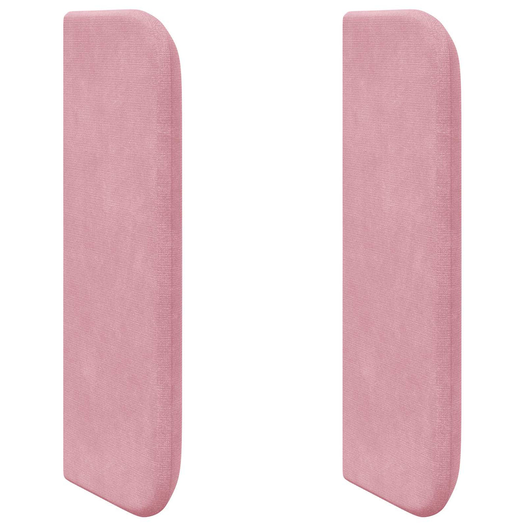 Oreja de cabecero Rosa 40,5 x 40,5 x 4 cm Terciopelo