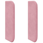 Oreja de cabecero Rosa 40,5 x 40,5 x 4 cm Terciopelo