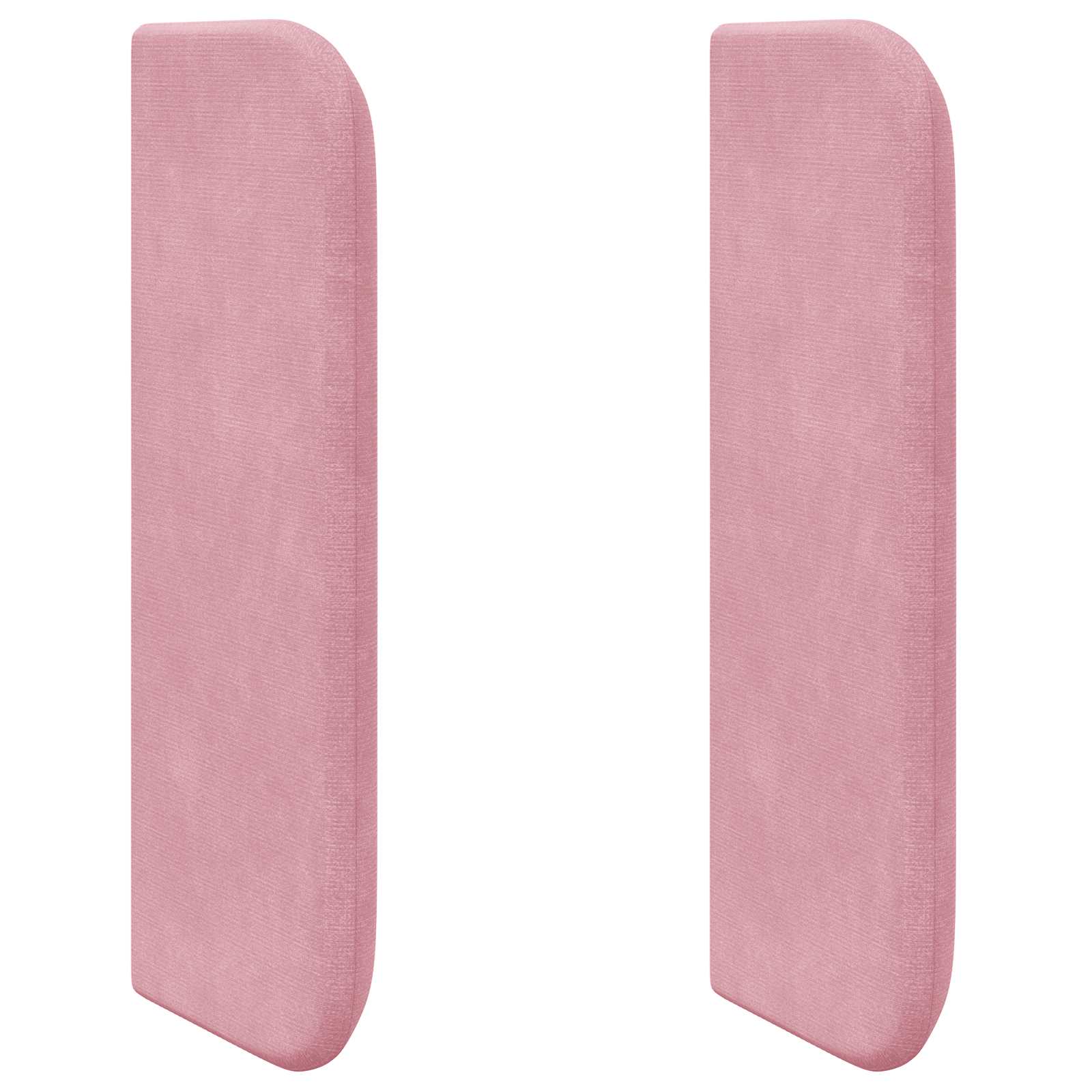 Oreja de cabecero Rosa 40,5 x 40,5 x 4 cm Terciopelo