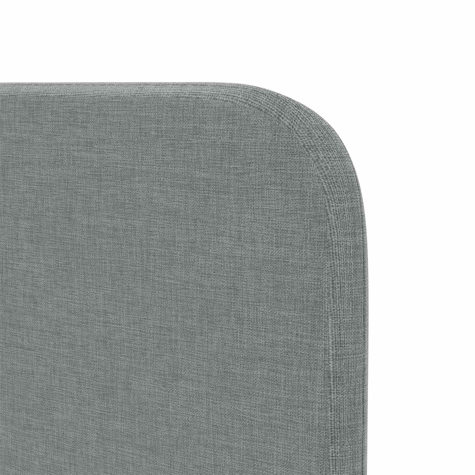 Oreja de cabecero Gris claro 80 x 16 x 4 cm tela