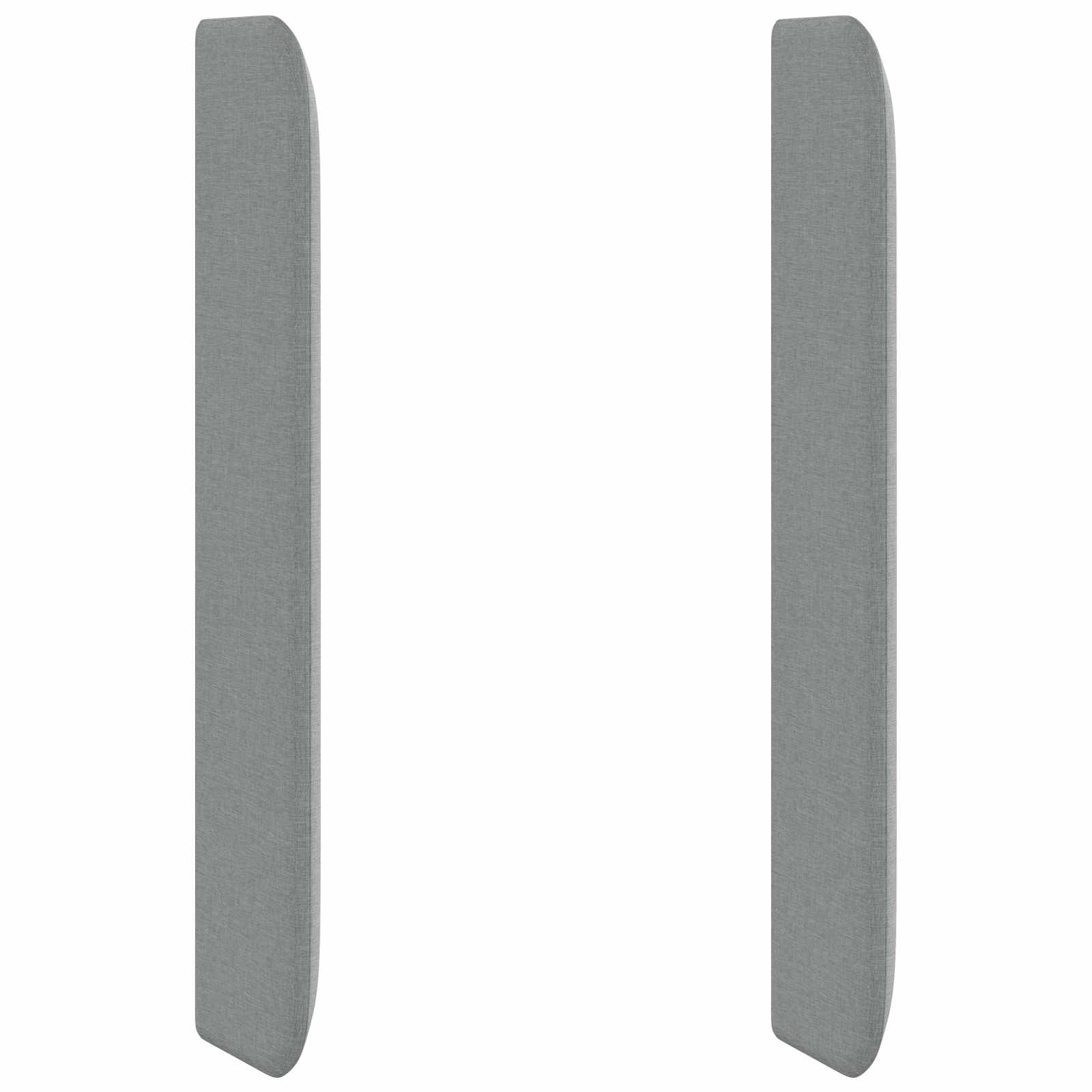 Oreja de cabecero Gris claro 80 x 16 x 4 cm tela