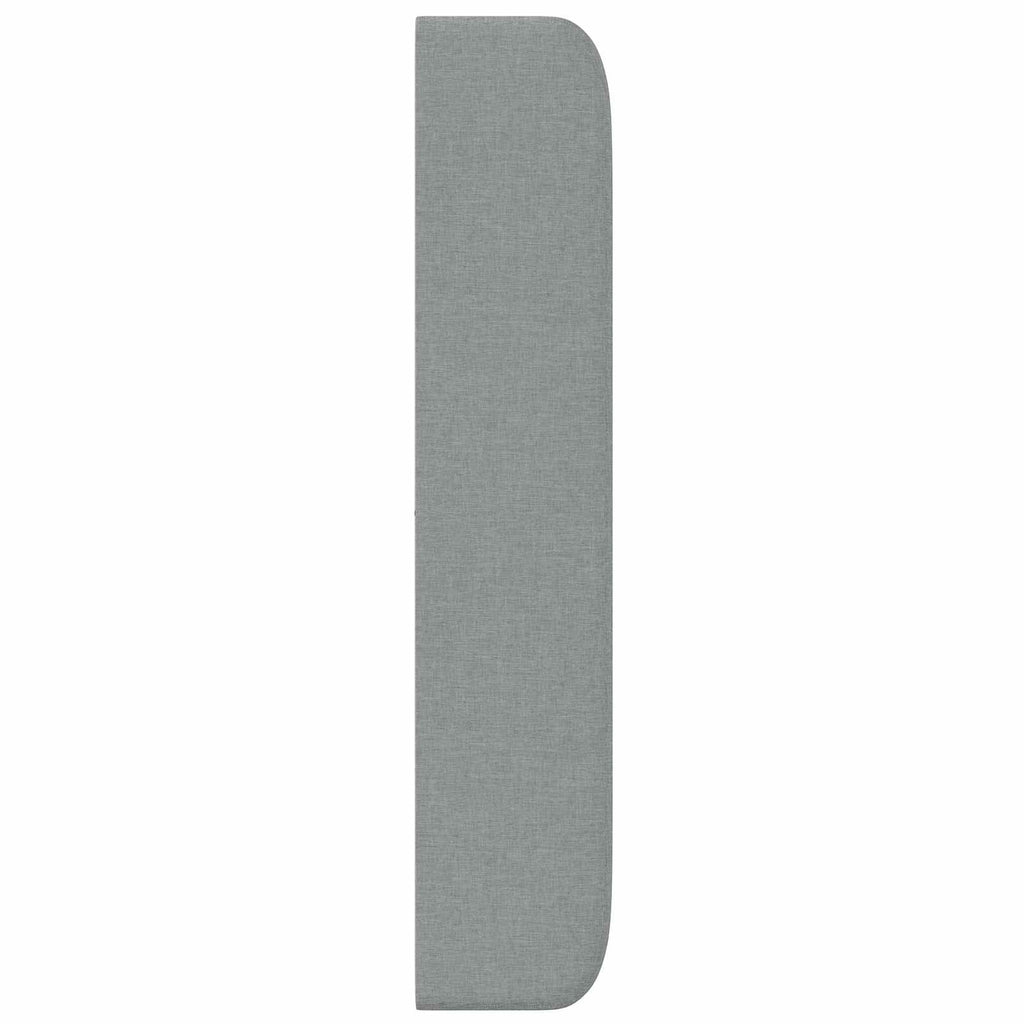 Oreja de cabecero Gris claro 80 x 16 x 4 cm tela