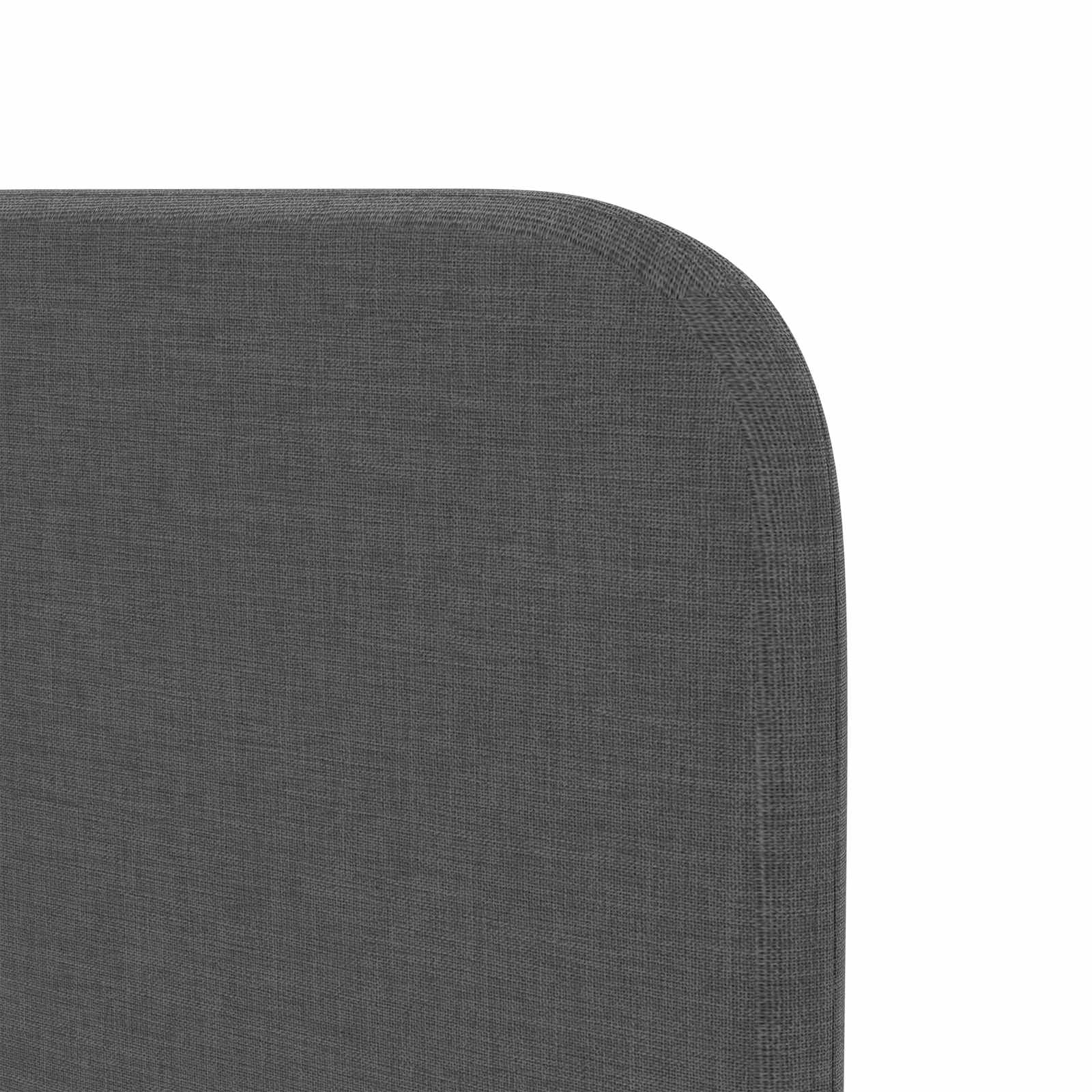 Oreja de cabecero Gris 80 x 16 x 4 cm tela