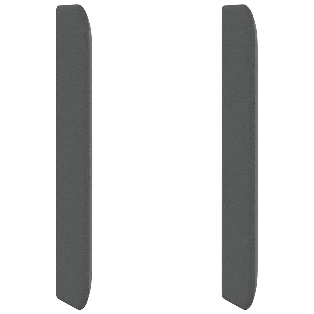 Oreja de cabecero Gris 80 x 16 x 4 cm tela