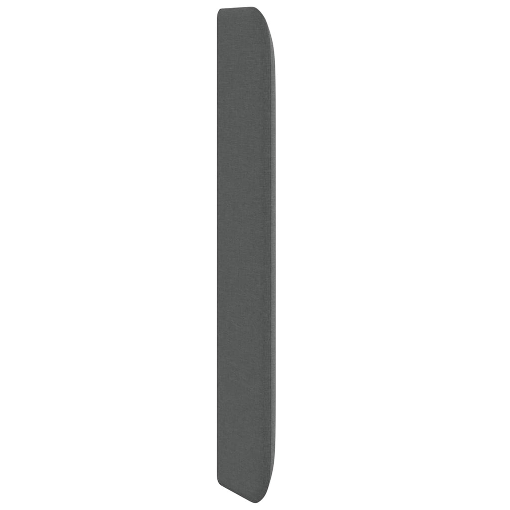 Oreja de cabecero Gris 80 x 16 x 4 cm tela