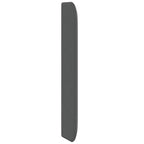Oreja de cabecero Gris 80 x 16 x 4 cm tela