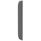 Oreja de cabecero Gris 80 x 16 x 4 cm tela