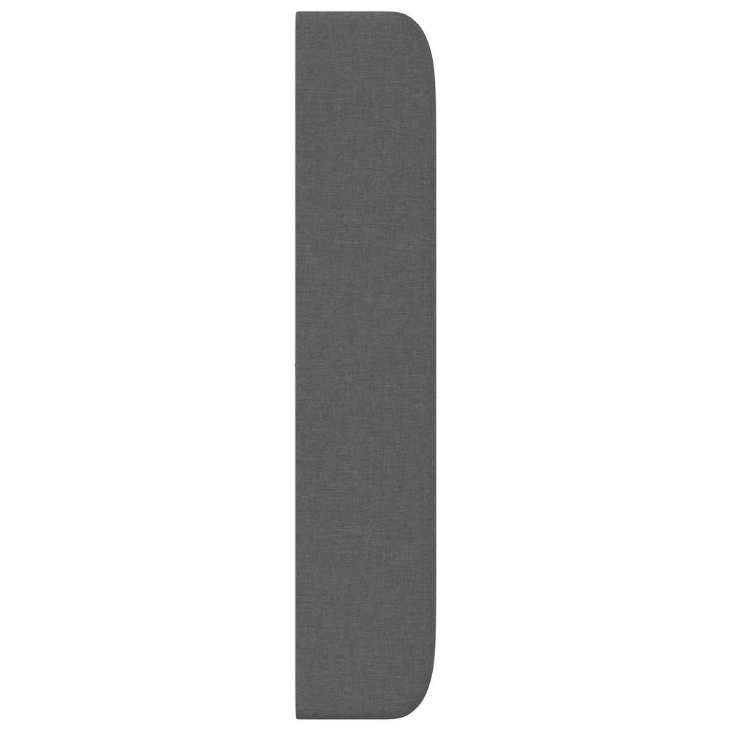 Oreja de cabecero Gris 80 x 16 x 4 cm tela