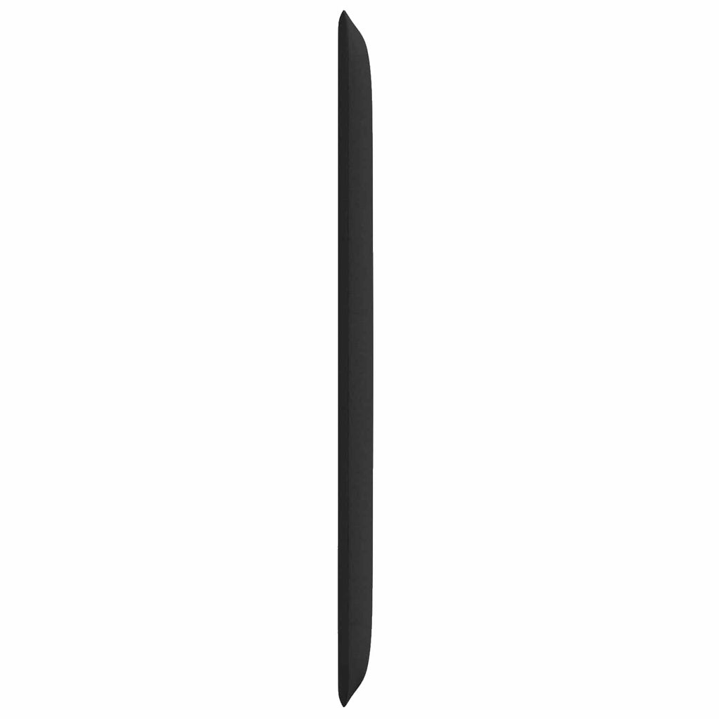 Oreja de cabecero Negro 80 x 16 x 4 cm tela