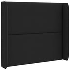 Oreja de cabecero Negro 80 x 16 x 4 cm tela