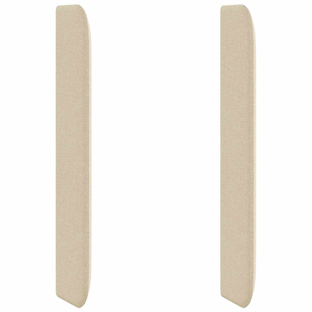 Oreja de cabecero Crema 80 x 16 x 4 cm tela