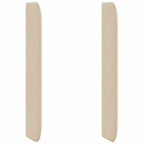 Oreja de cabecero Crema 80 x 16 x 4 cm tela